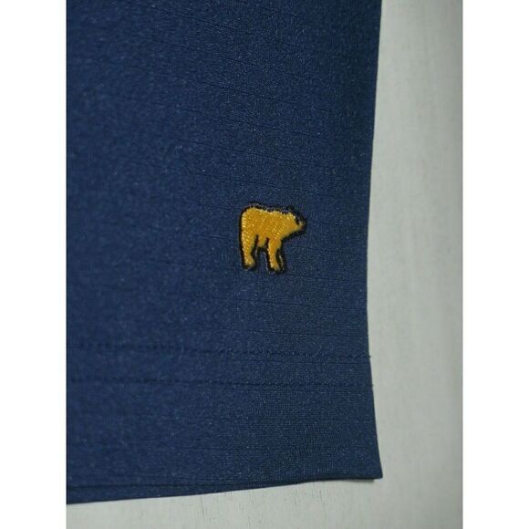 Jack Nicklaus JNKF6034OF 459 Men's Sz M Navy Blue Moisture Wicking Golf Polo - Picture 5 of 5